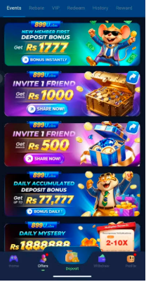 Events in 899U Game.